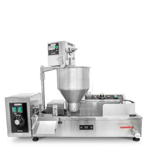 Sephra Duo Lane 240 Commercial Donut Machine with Free Case of Donut Mix